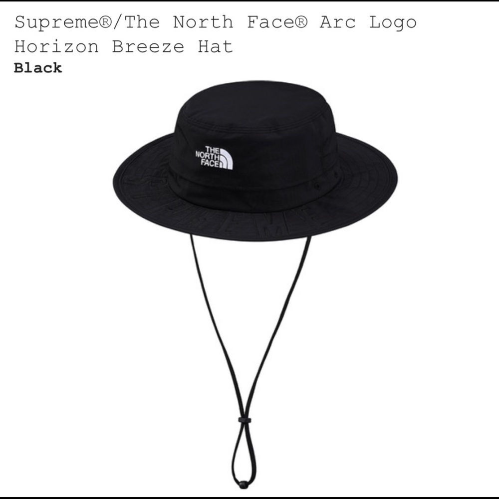Supreme North Face Arc Hat Deadstock - Black